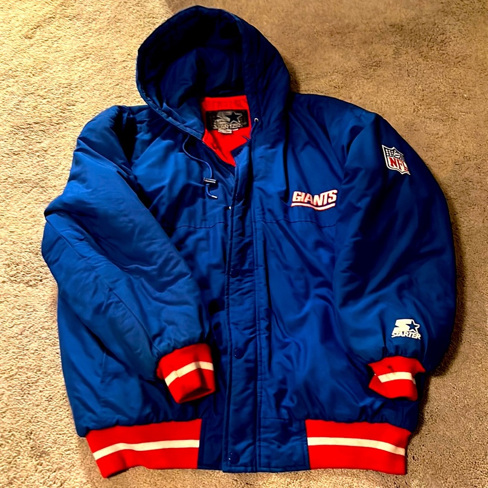 Vintage 80s-90s Starter New York Giants winter coat